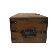 14-1/2" Teak Wood Captain's Writing Chest