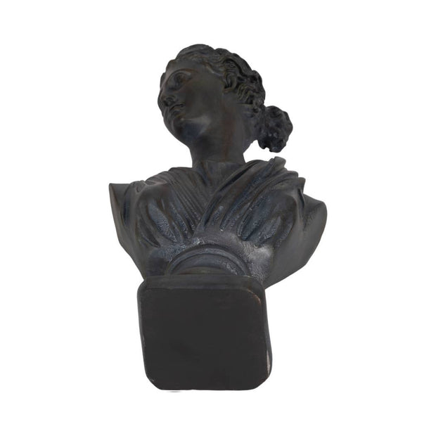 Bronze Grecian Bust Sculpture