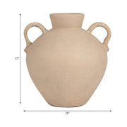 Ivory Ceramic Jug Vase