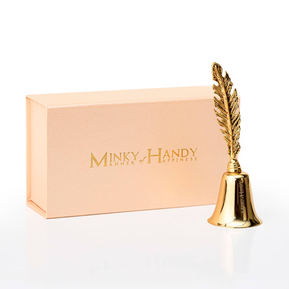 Feather-Shaped Small Brass Candle Snuffer