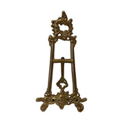16" Vintage Style Solid Brass Photo-Plate Easel Stand