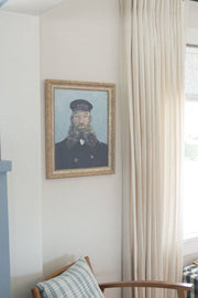 Portrait of a Postman Framed Antique Art