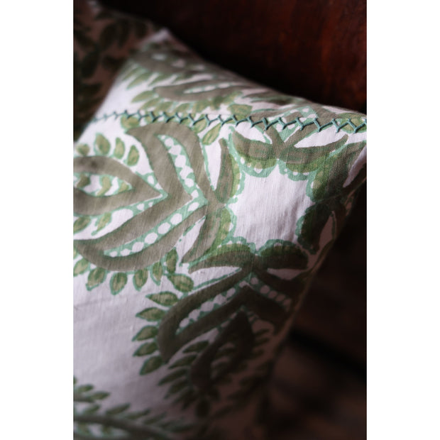 22" x 22" - Verdin Dark Sage Decorative Pillow