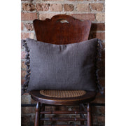 Evelie Linen Mushroom Decorative Pillow- 16x20"