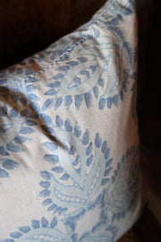 22" x 22" - Verdin Lapis Decorative Pillow