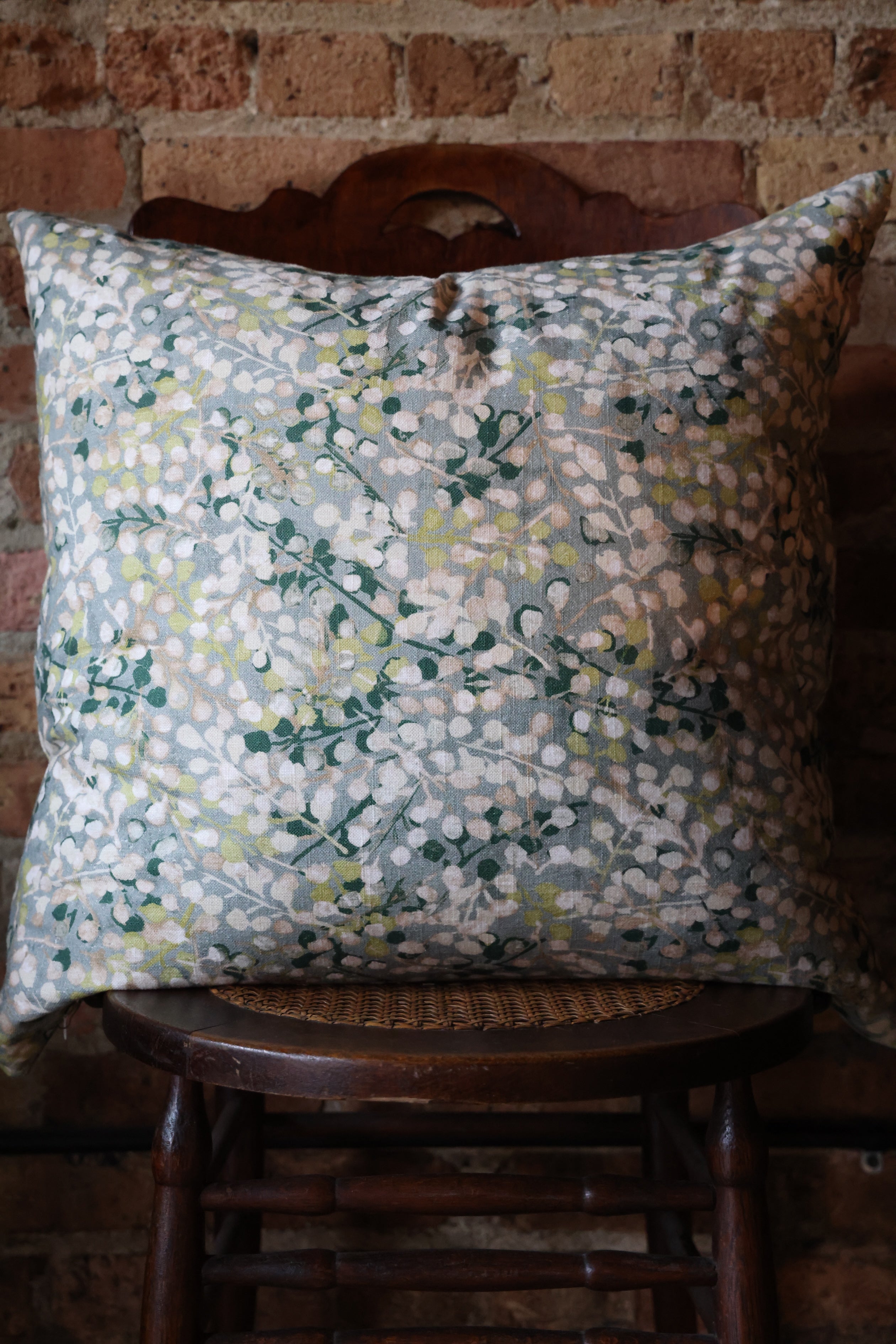Laurel Pillow- Sage