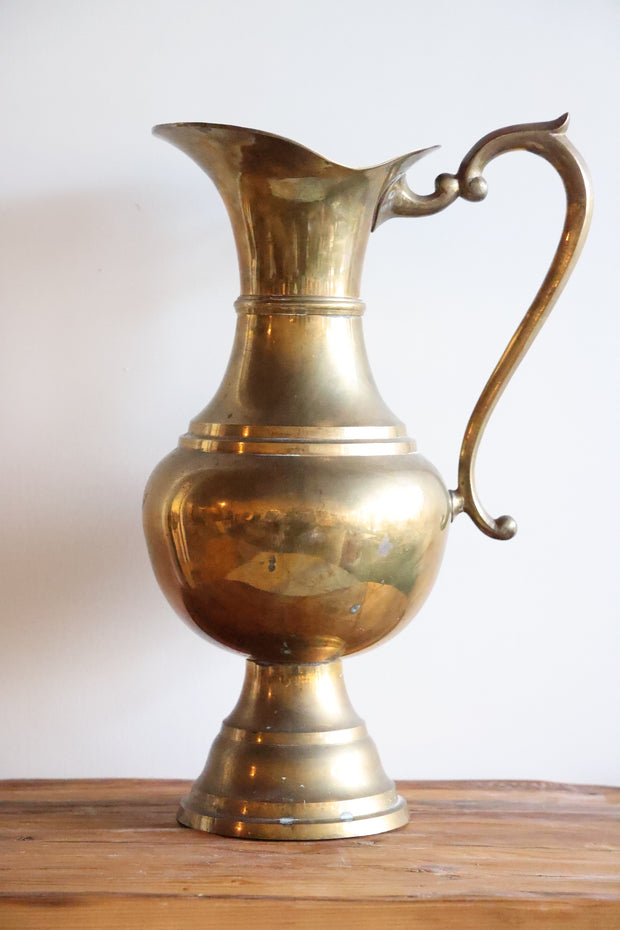 Vintage Large Brass Vase