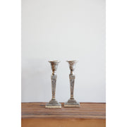 S/2 -Silver Candlestick Set
