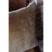 Gehry Linen/Sand Decorative Pillow 22”