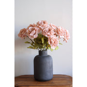 25.25" Beige & Pink Rose Stem