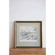 Vintage Parisian Painting