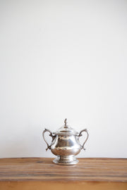 Vintage Silver Sugar Bowl