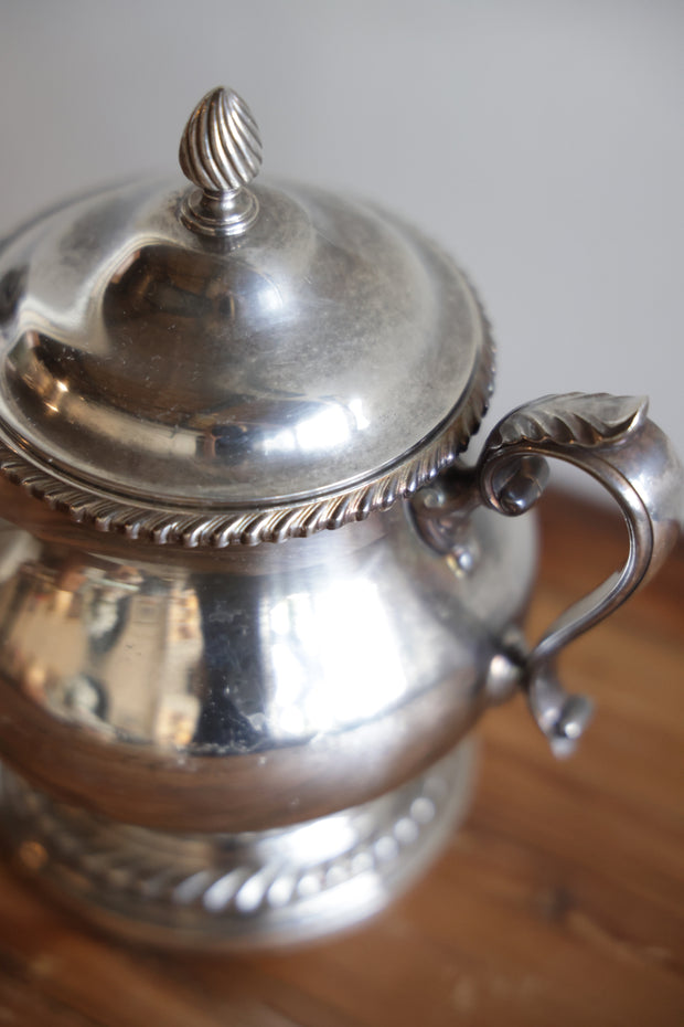 Vintage Silver Sugar Bowl