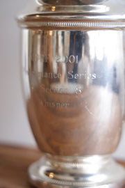 Vintage Silver Trophy Pitcher