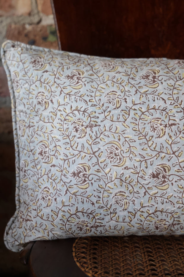 Ubud Light Egypt  Linen Pillow - 14"x22"