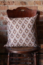Tashkent Sumac Linen Pillow - 20"x20"
