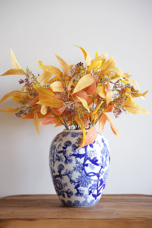 Terracotta Eucalyptus Leaves