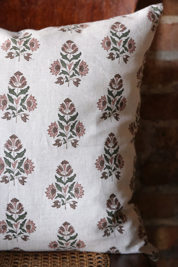 Ankara Rosewood Pillow