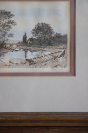 Vintage Pond  Art