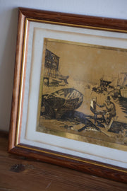 Vintage Gold Mini Art #2