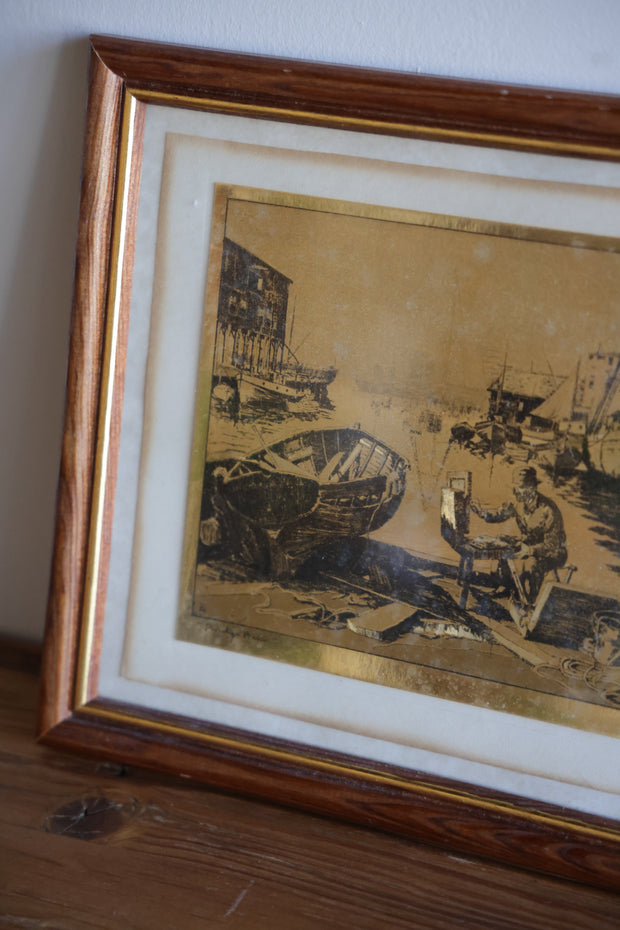 Vintage Gold Mini Art #2