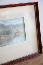 Vintage Landscape Small Art #4