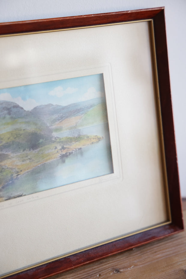 Vintage Landscape Small Art #4