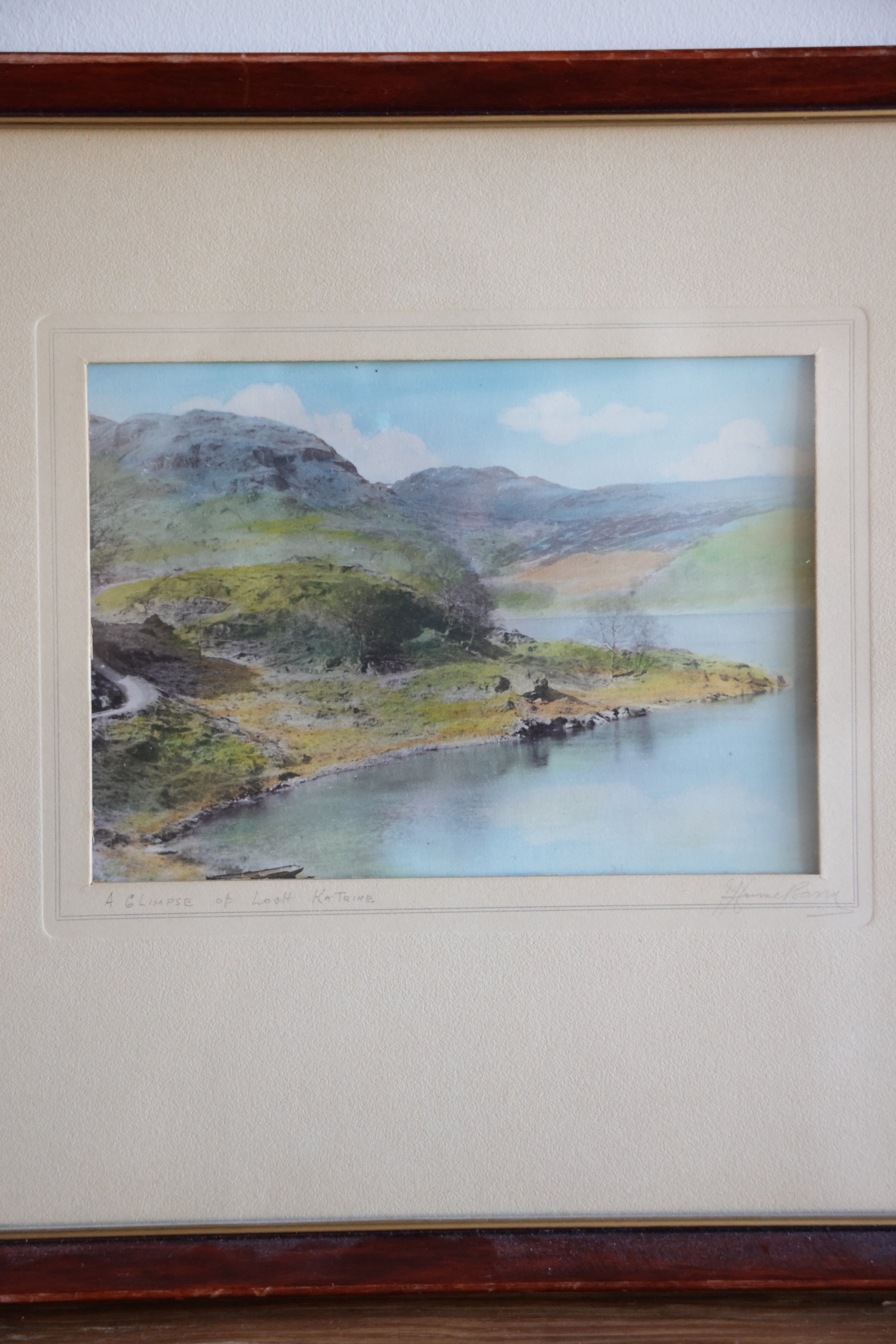 Vintage Landscape Small Art #4