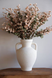 32" BEIGE WILD ZINNIA SPRAY