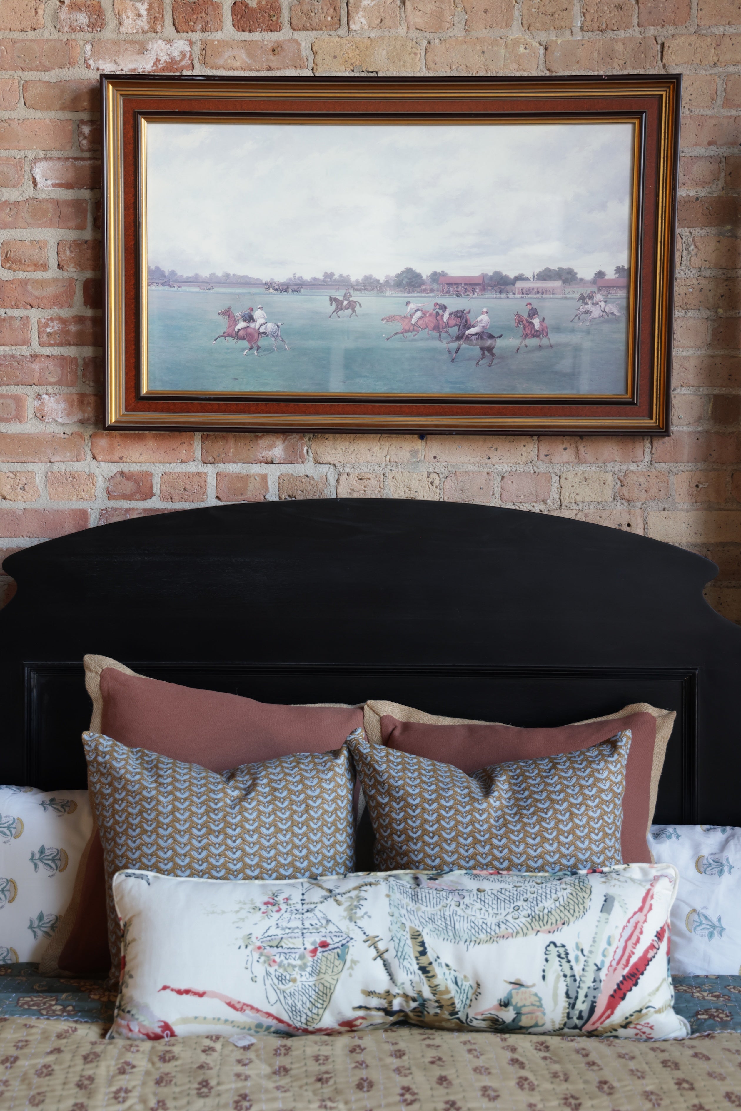 Vintage Large Equestrian Art