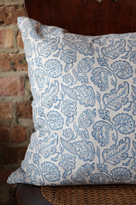 Savoie Riviera Linen Pillow - 20