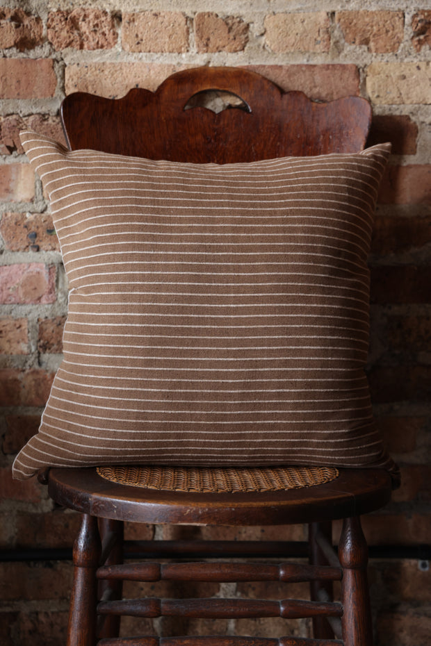 Designer "Whittier" Striped Pillow