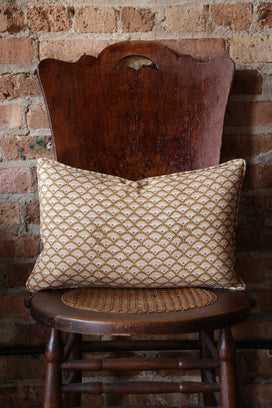 Aleppo Shell Linen Cushion