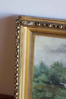 Vintage Original Lanscape #1