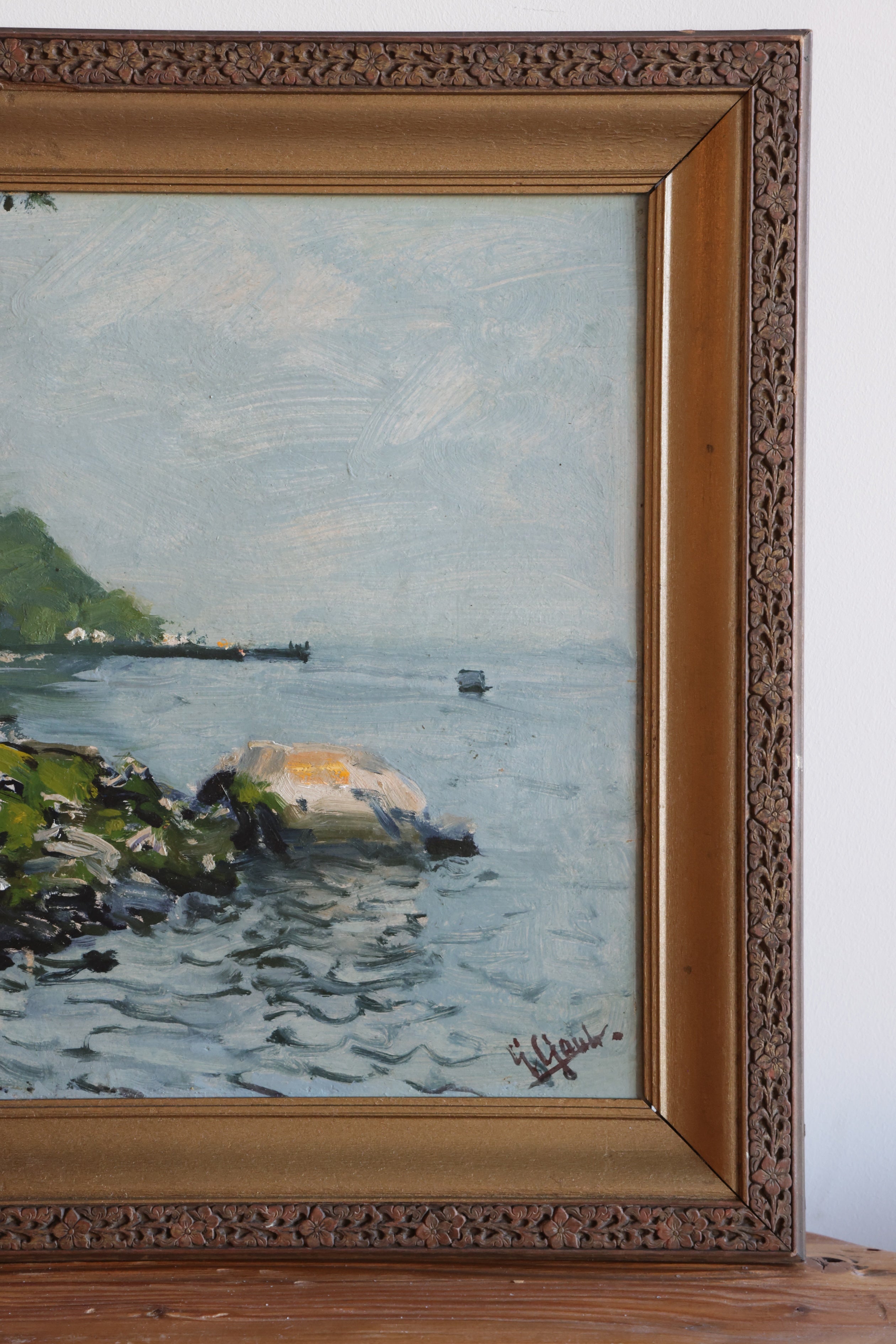 Seascape Signed Original Art