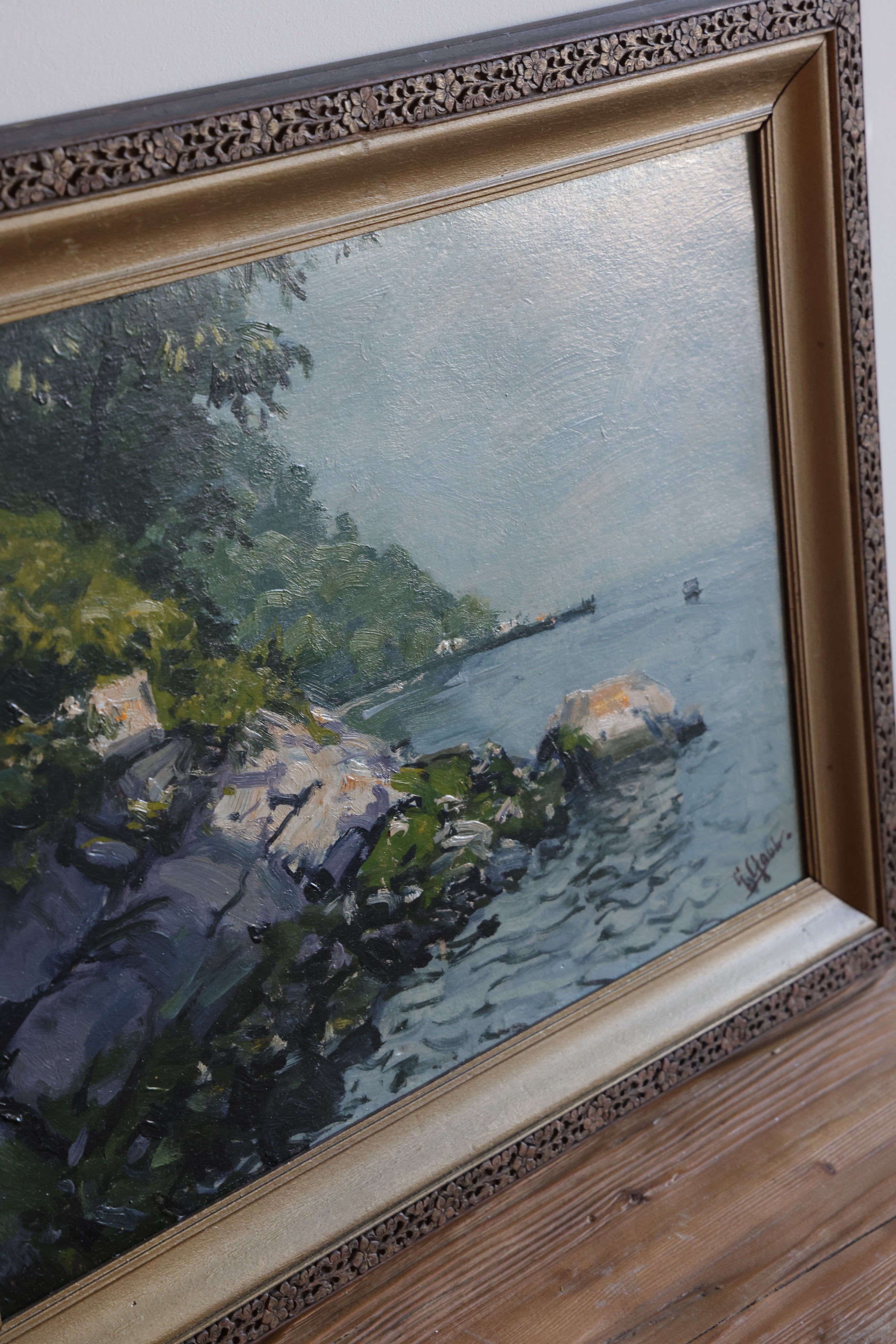 Seascape Signed Original Art