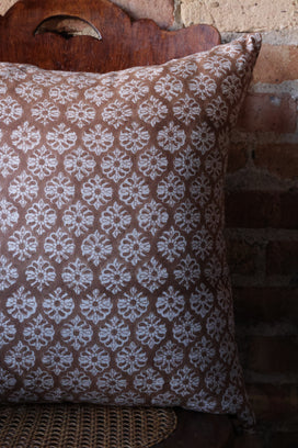 Lucia Block Print Pillow