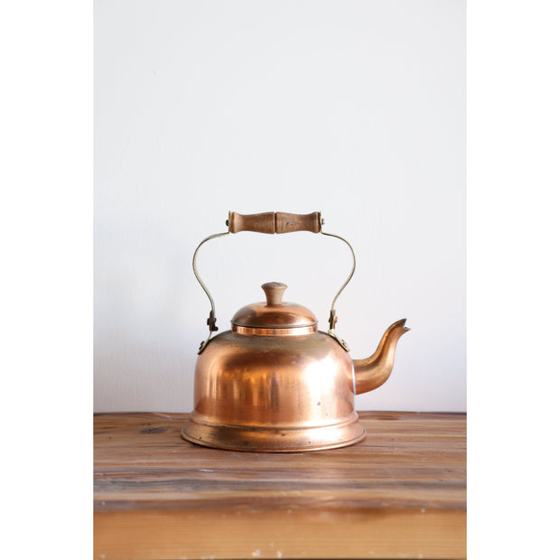 Vintage Copper Teapot 2