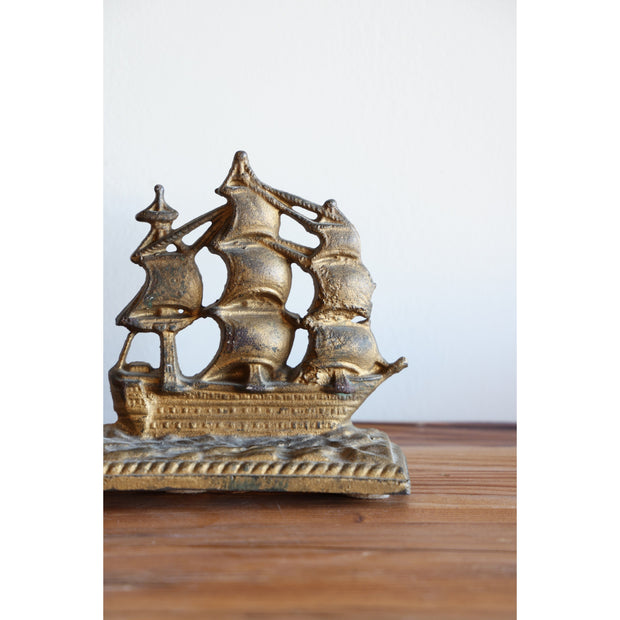 Pair of Ship Bookends