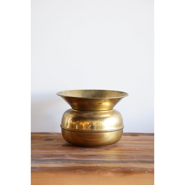 Brass Container/Vase
