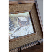 Vintage Framed Hand Painted Spanish Shield