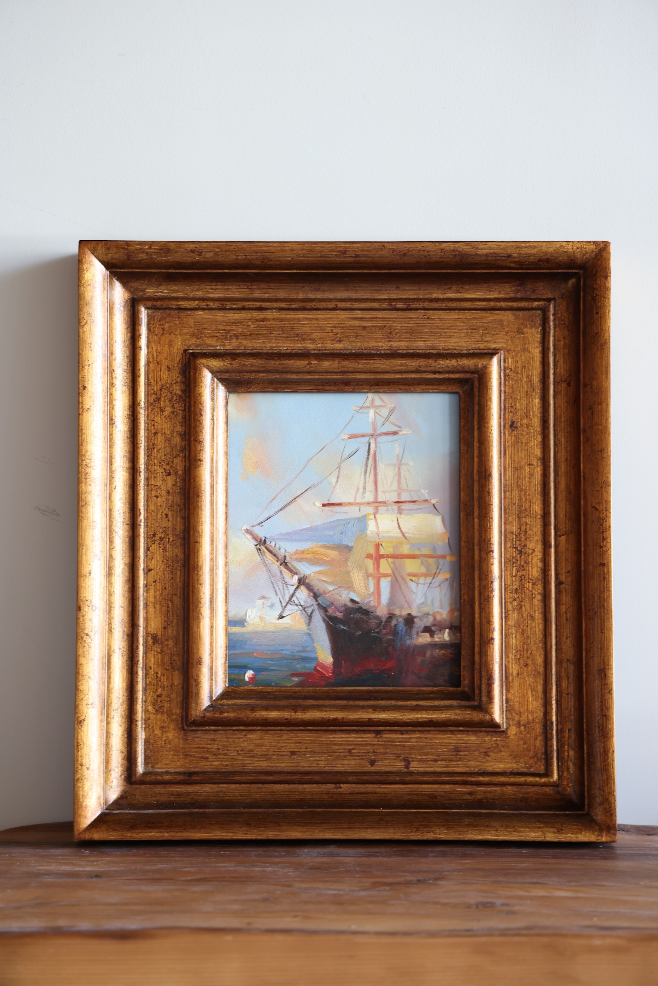Ship On the Water (Original)