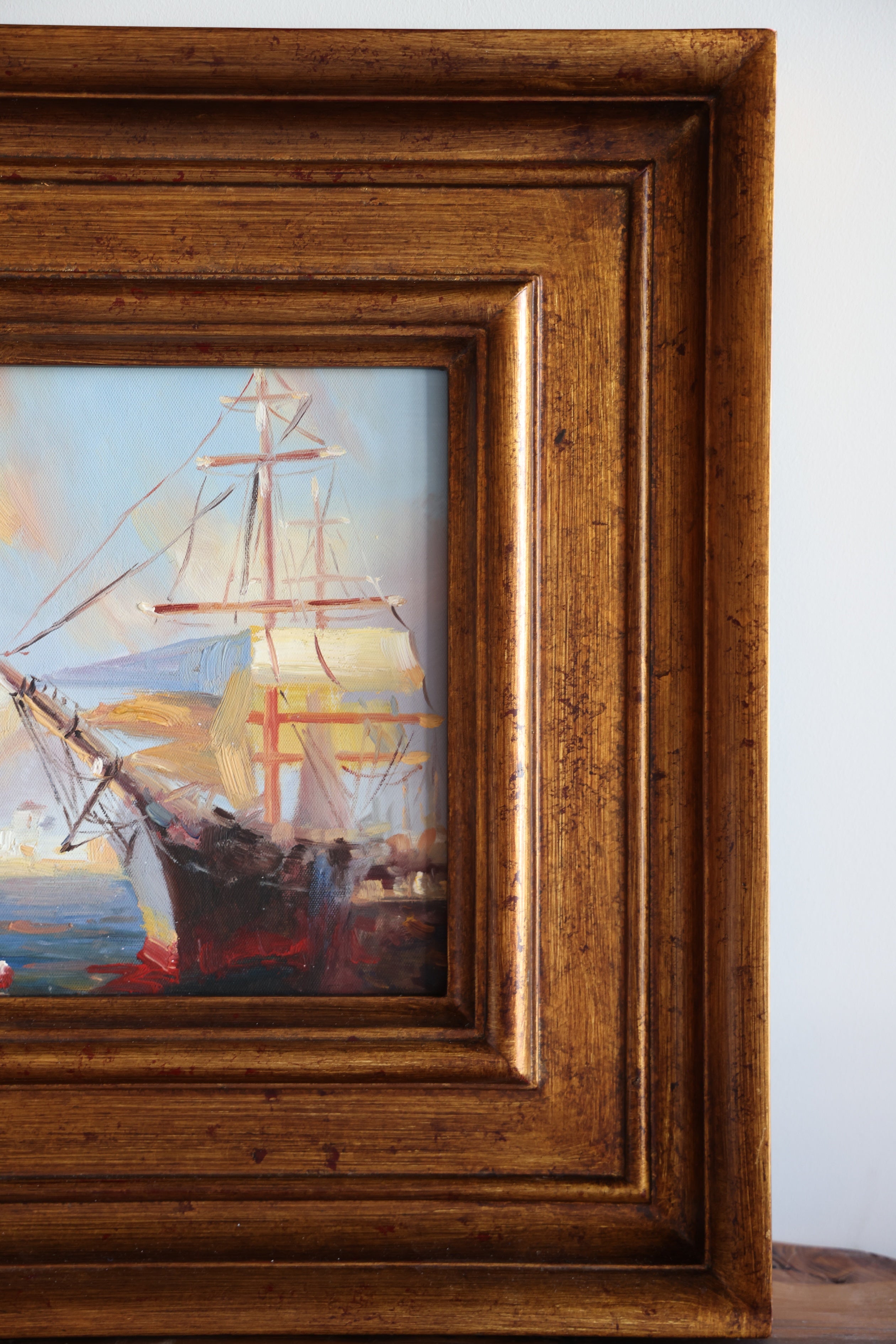 Ship On the Water (Original)