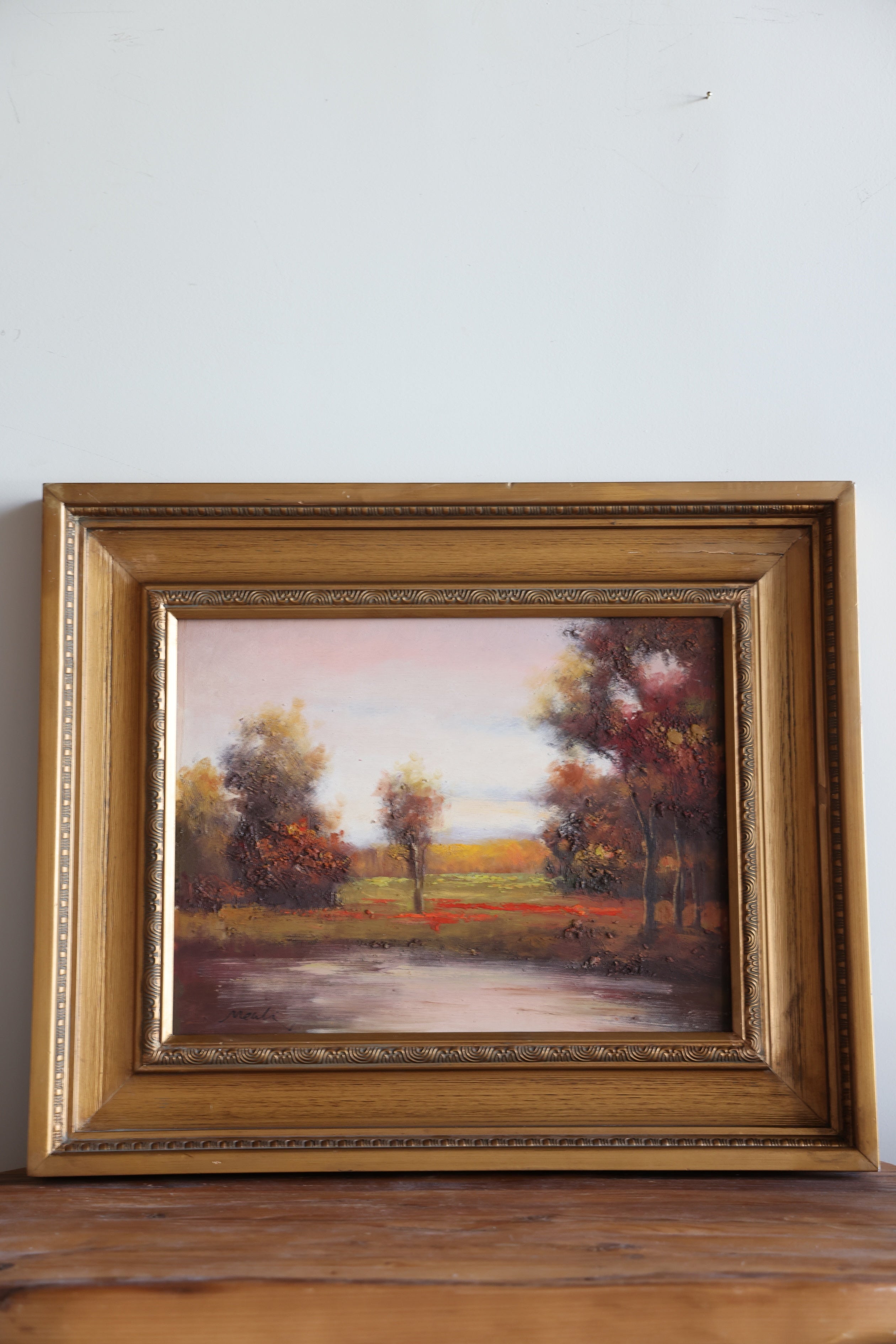 Rose Sunset Painting (Orignal)