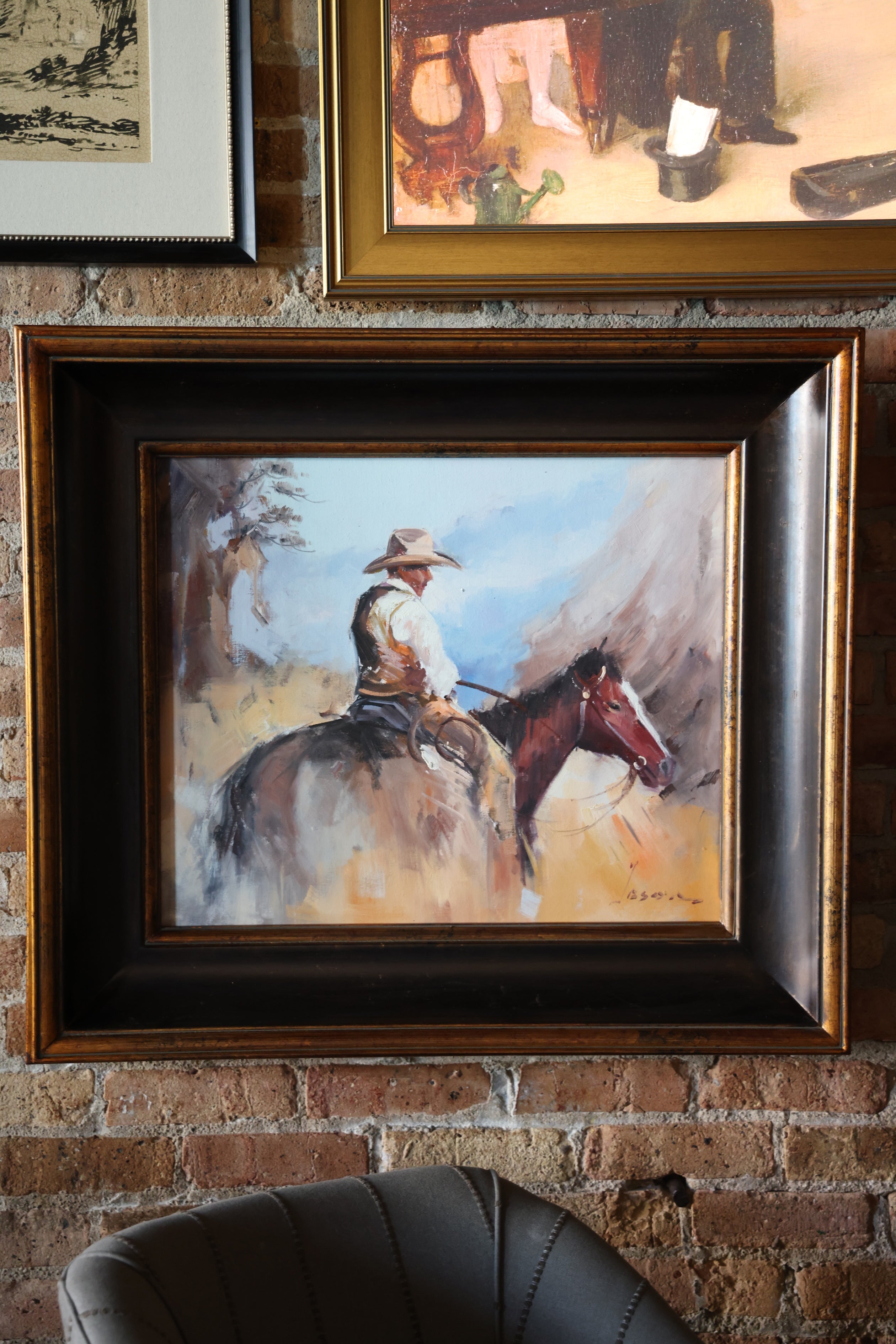 Cowboy Painting (Original)