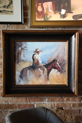 Cowboy Painting (Original)