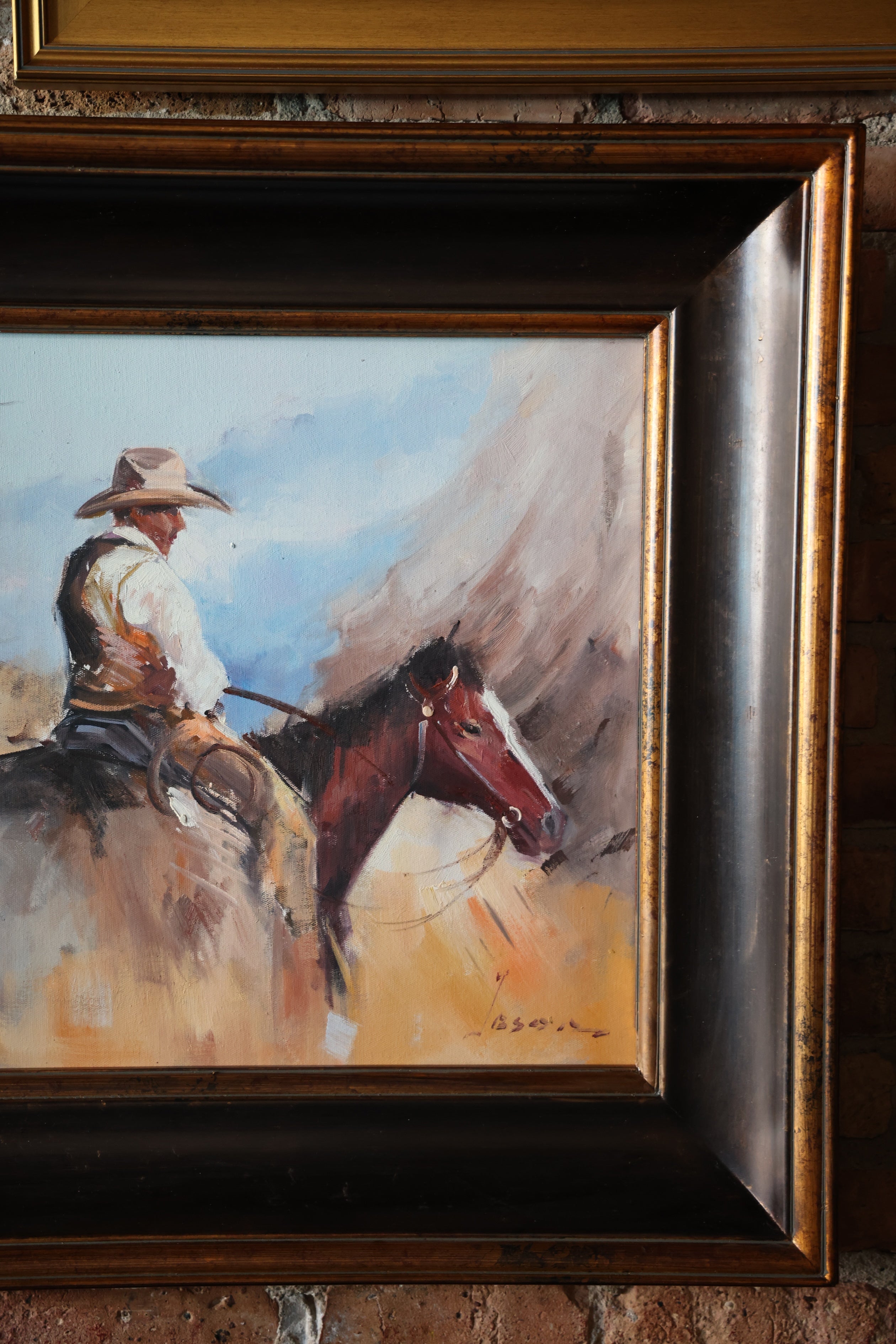 Cowboy Painting (Original)