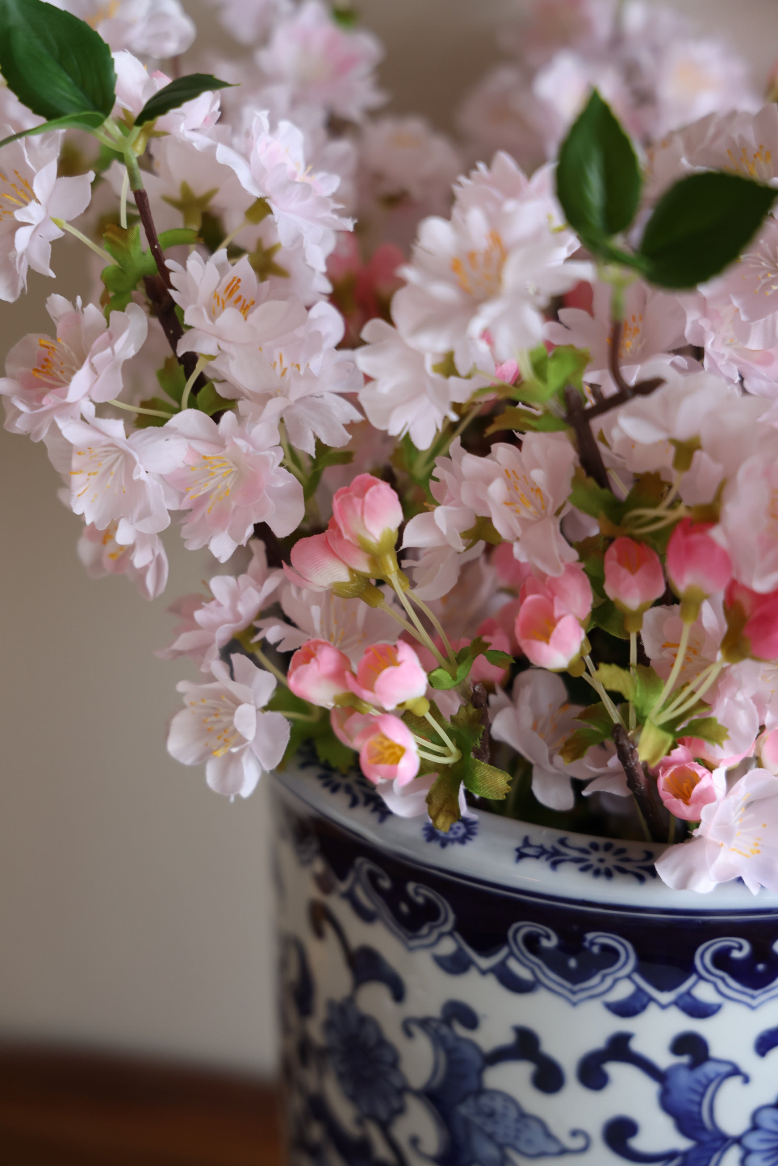 Artificial Cherry Blossom Branch