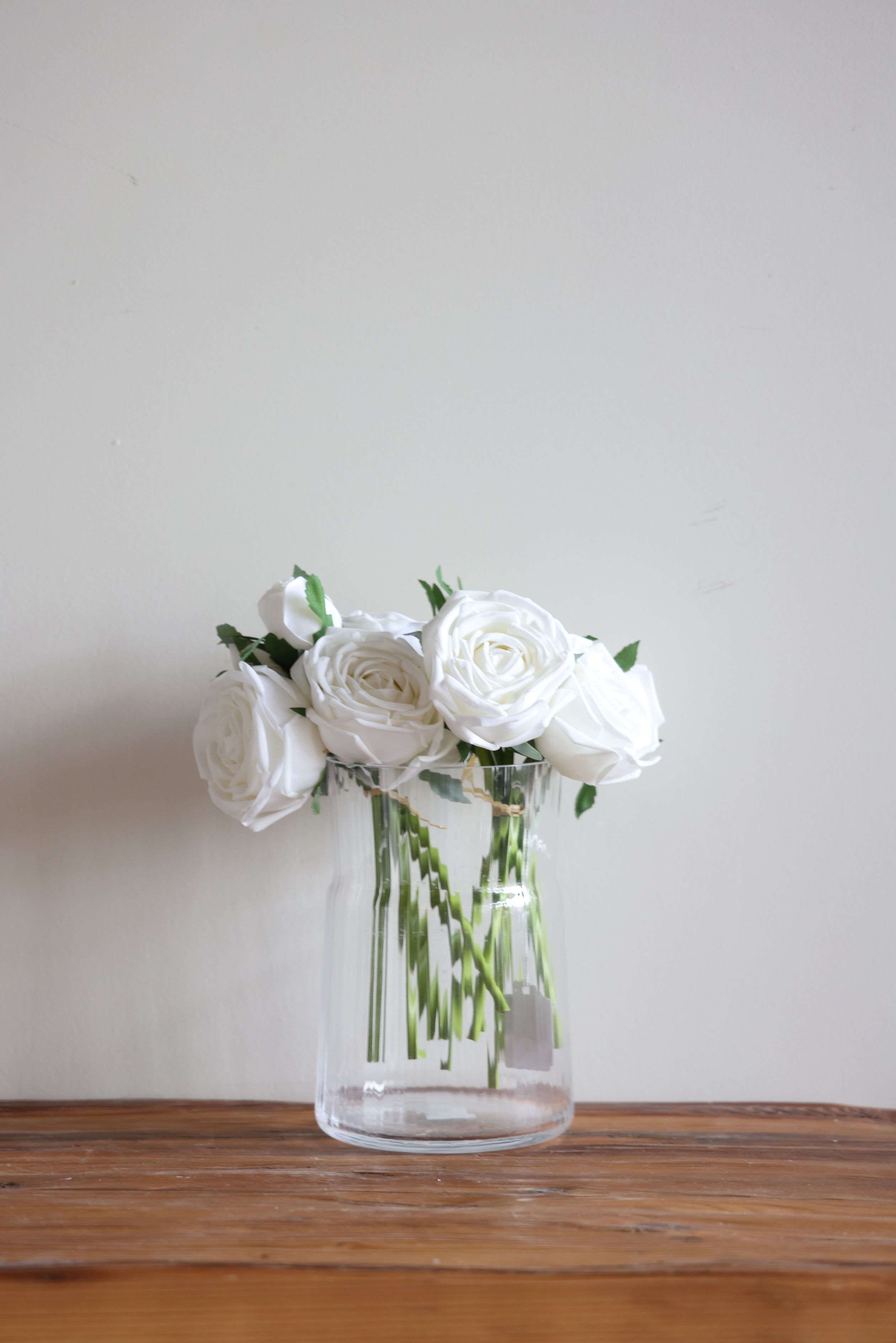 Real Touch rose bouquet- 6 stem bundle