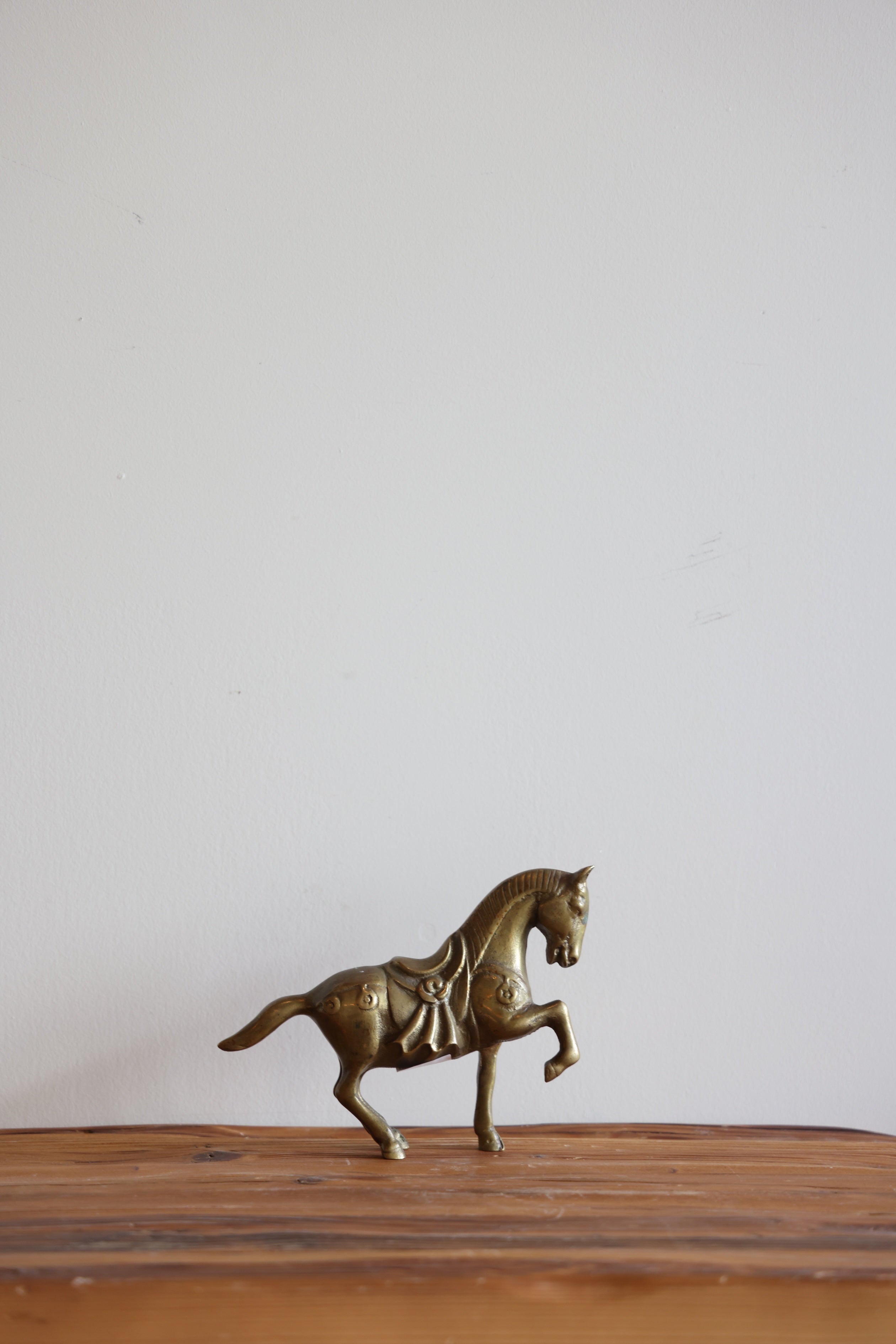 Vintage Brass Horse